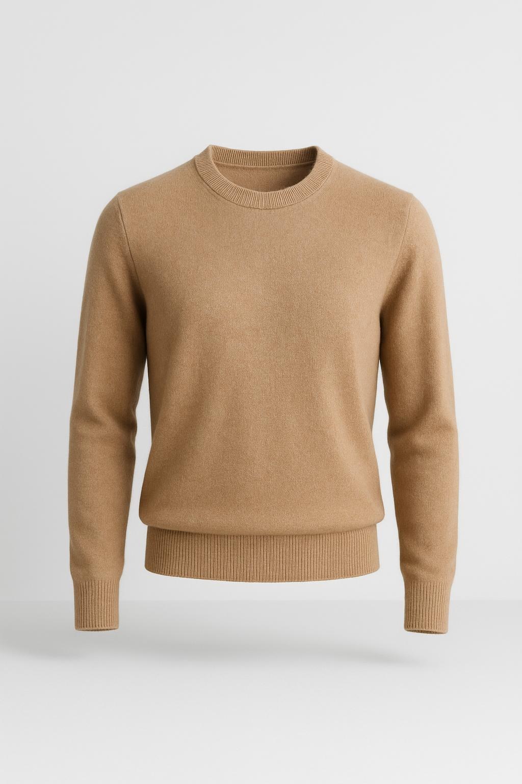 Fine-Gauge Cashmere Crew